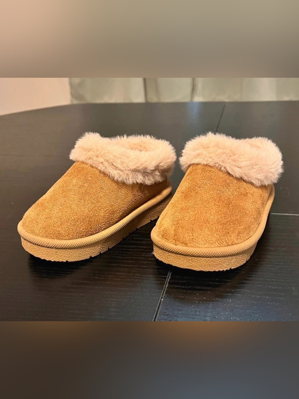 Toddler Unisex Fur Lined Shoes